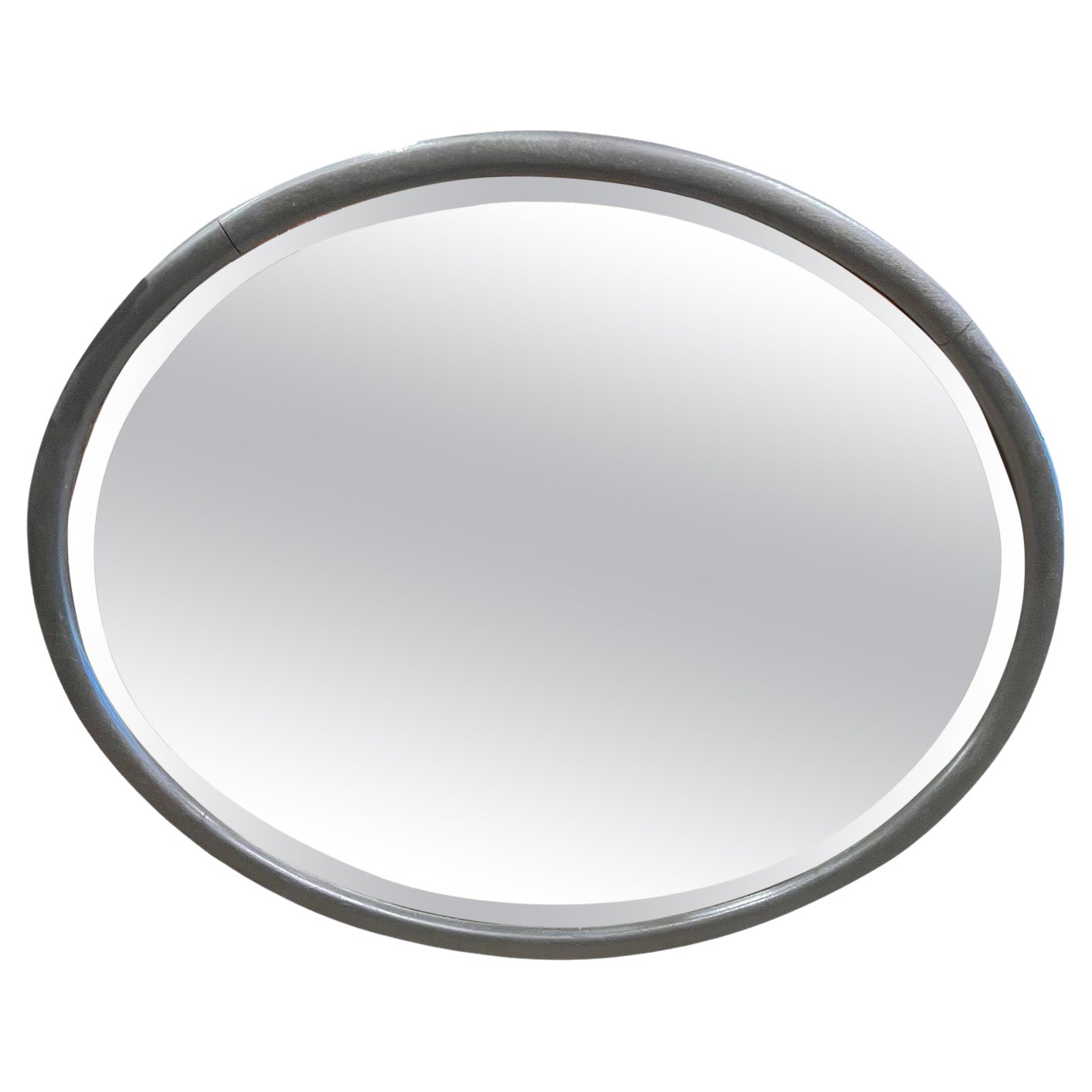English Oval Frame Mirror