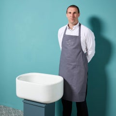 English Oval Shaped Kitchen Belfast Basin