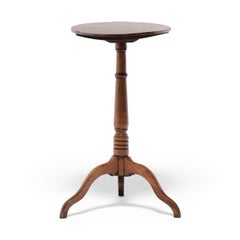 English Oval Top Pedestal Table, c. 1850