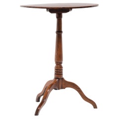 English Oval Top Pedestal Table, c. 1850