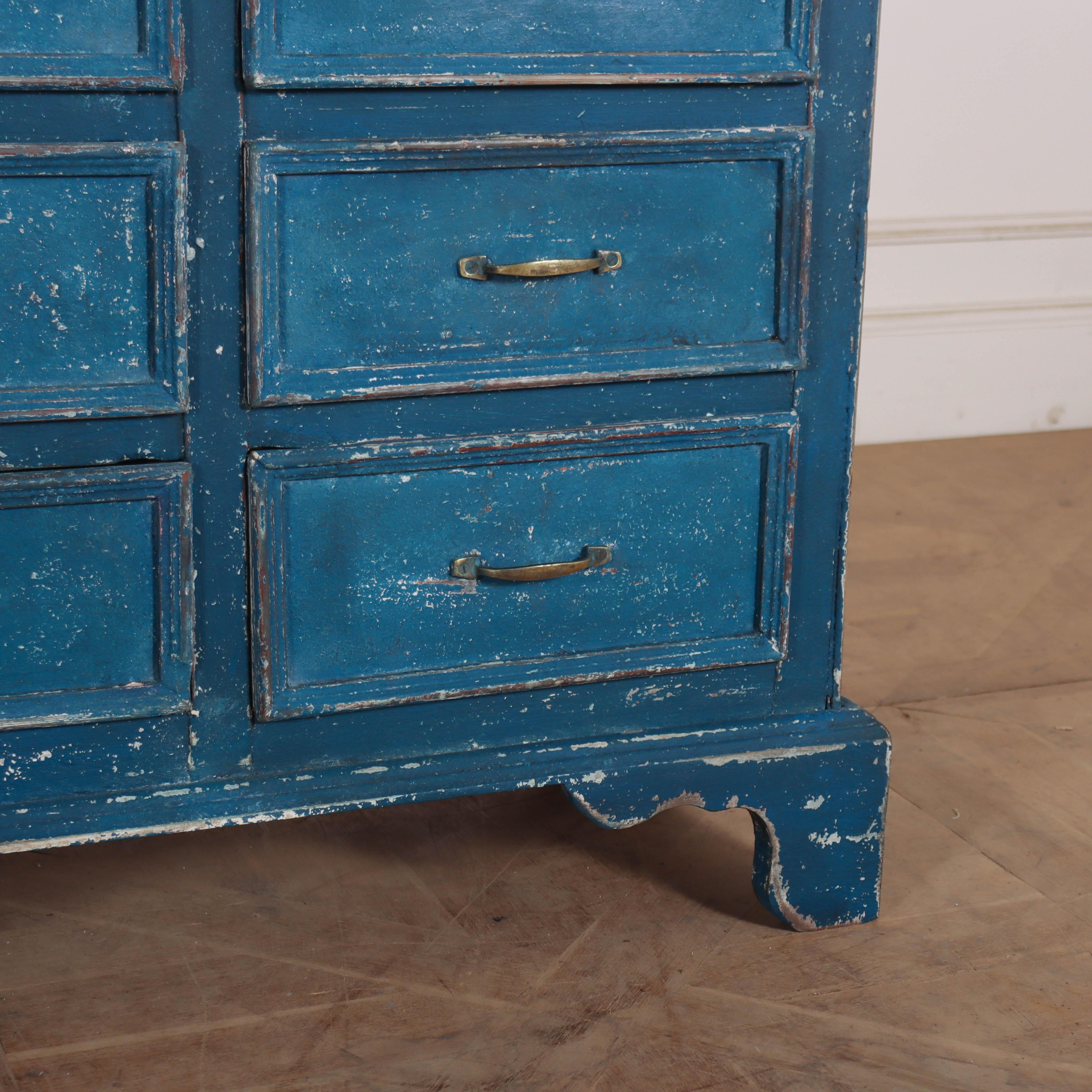 Victorian English Painted Base of Drawers For Sale