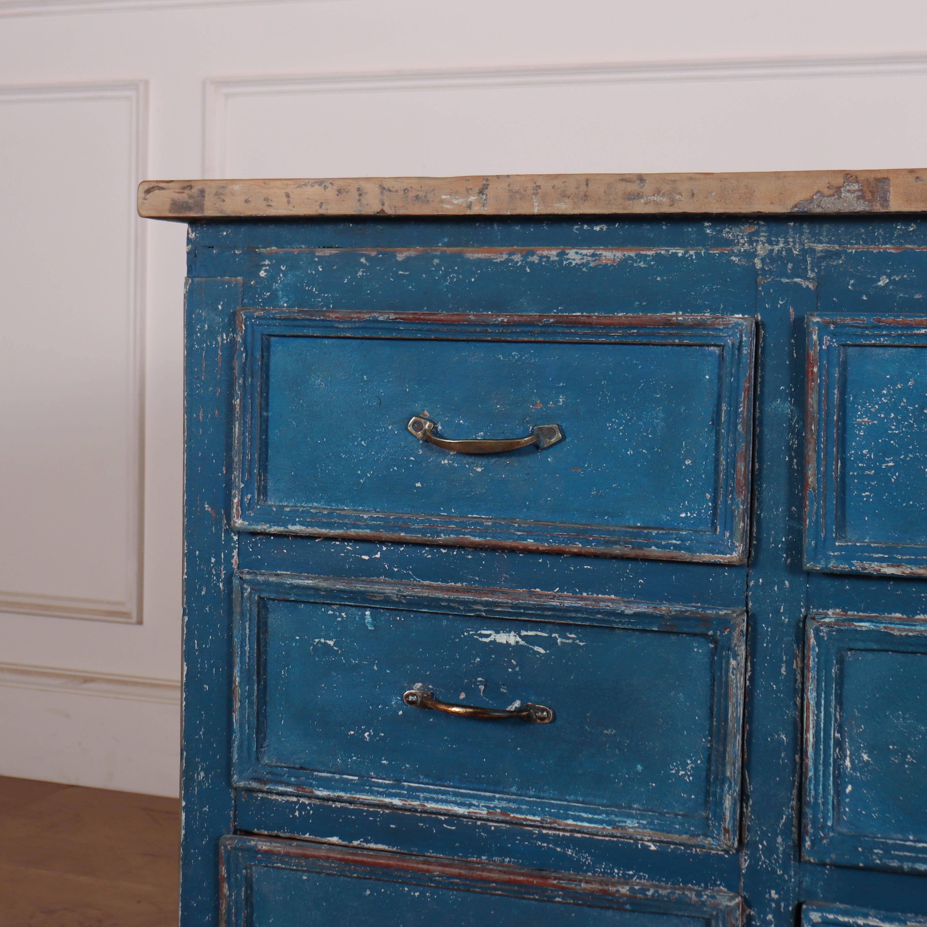 English Painted Base of Drawers For Sale 1
