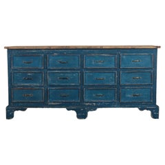 English Painted Base of Drawers