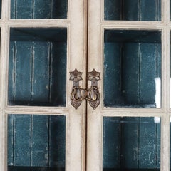 English Painted Bookcase