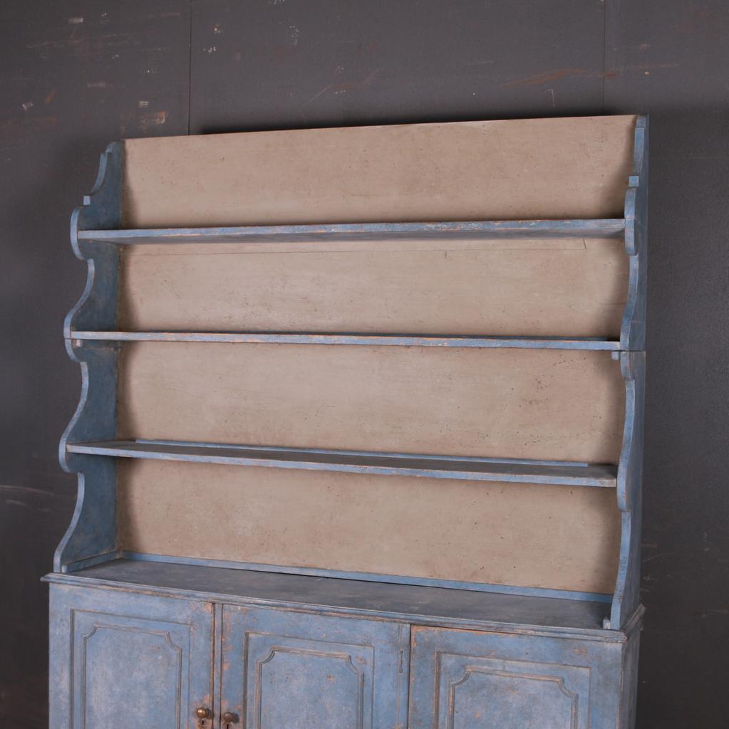 George III English Painted Bookcase