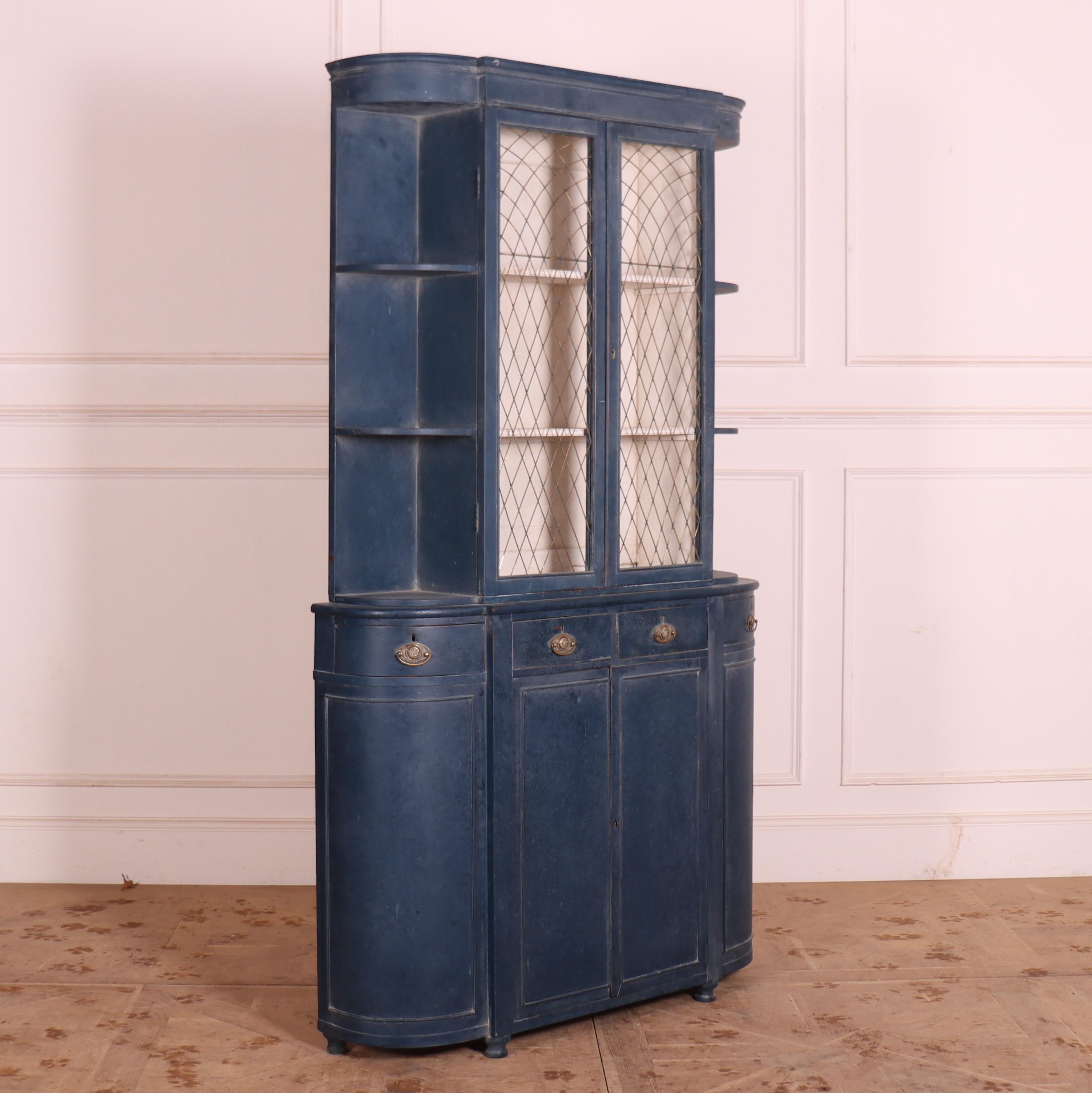 Oak English Painted Bookcase
