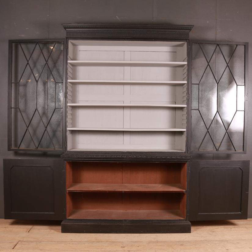 English Painted Bookcase 3