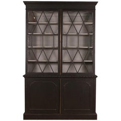 English Painted Bookcase