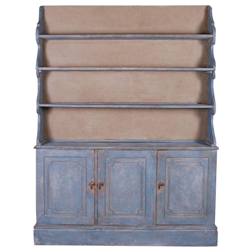 English Painted Bookcase