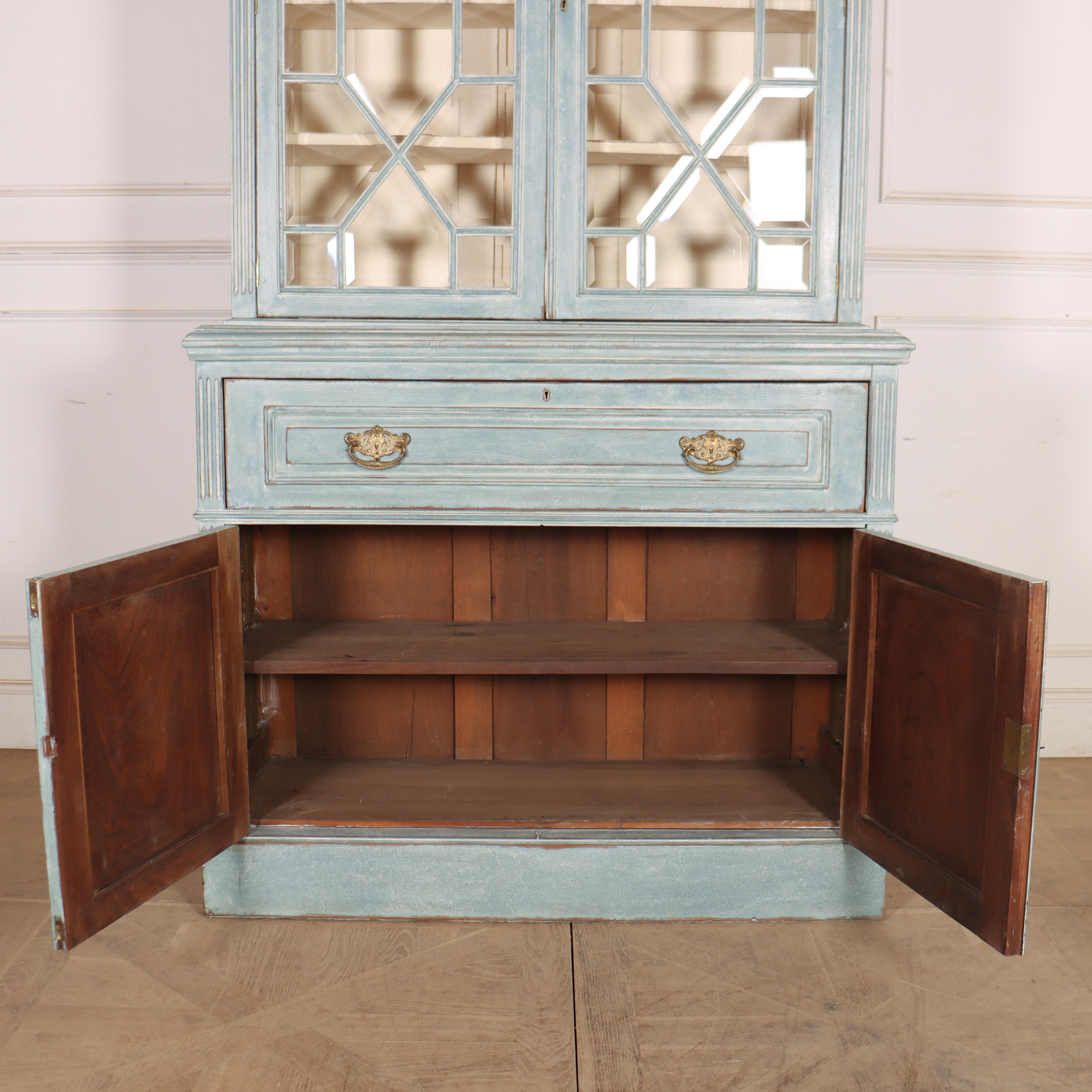 Secretaire de librería pintado a la inglesa en venta 11