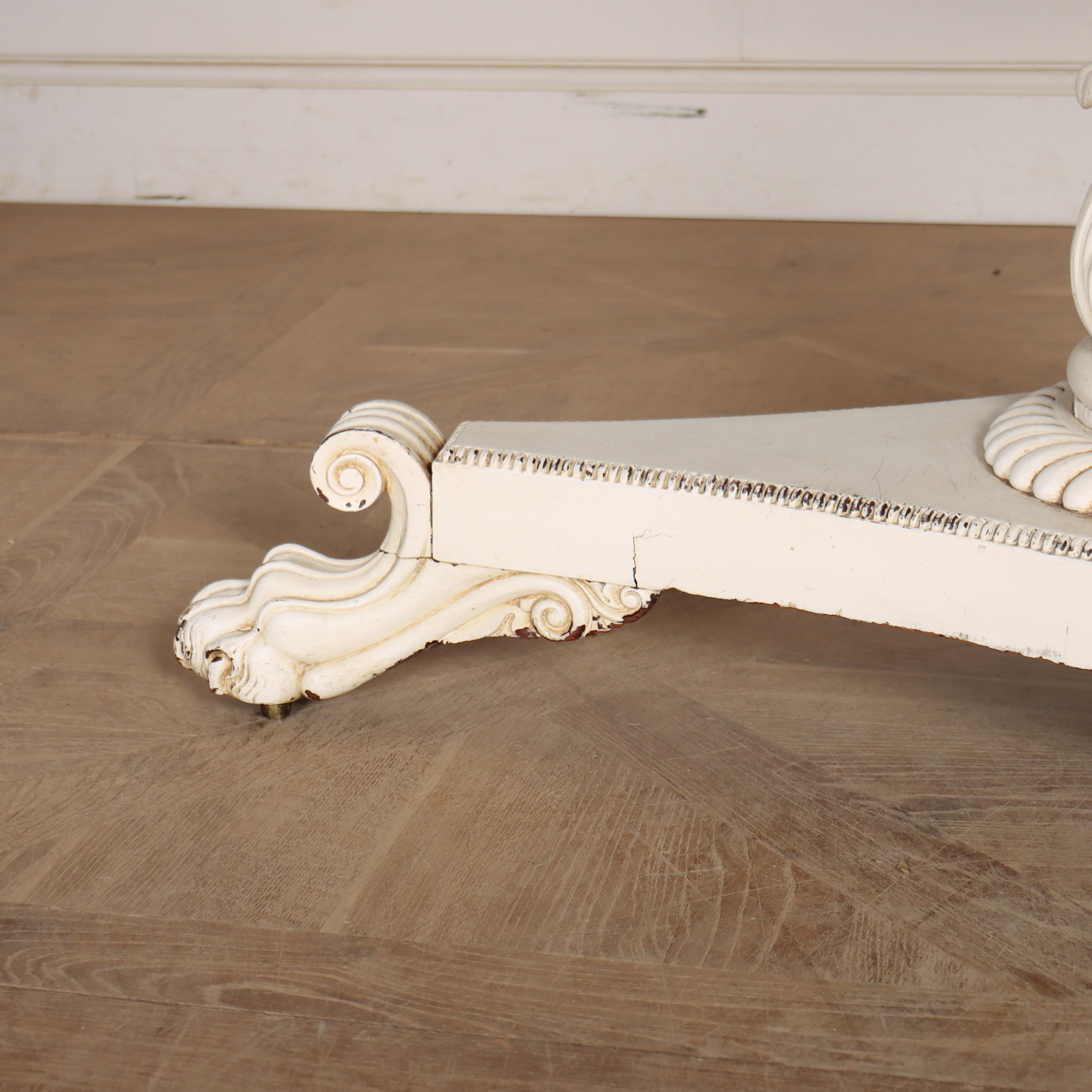 William IV Table de petit déjeuner anglaise peinte en vente