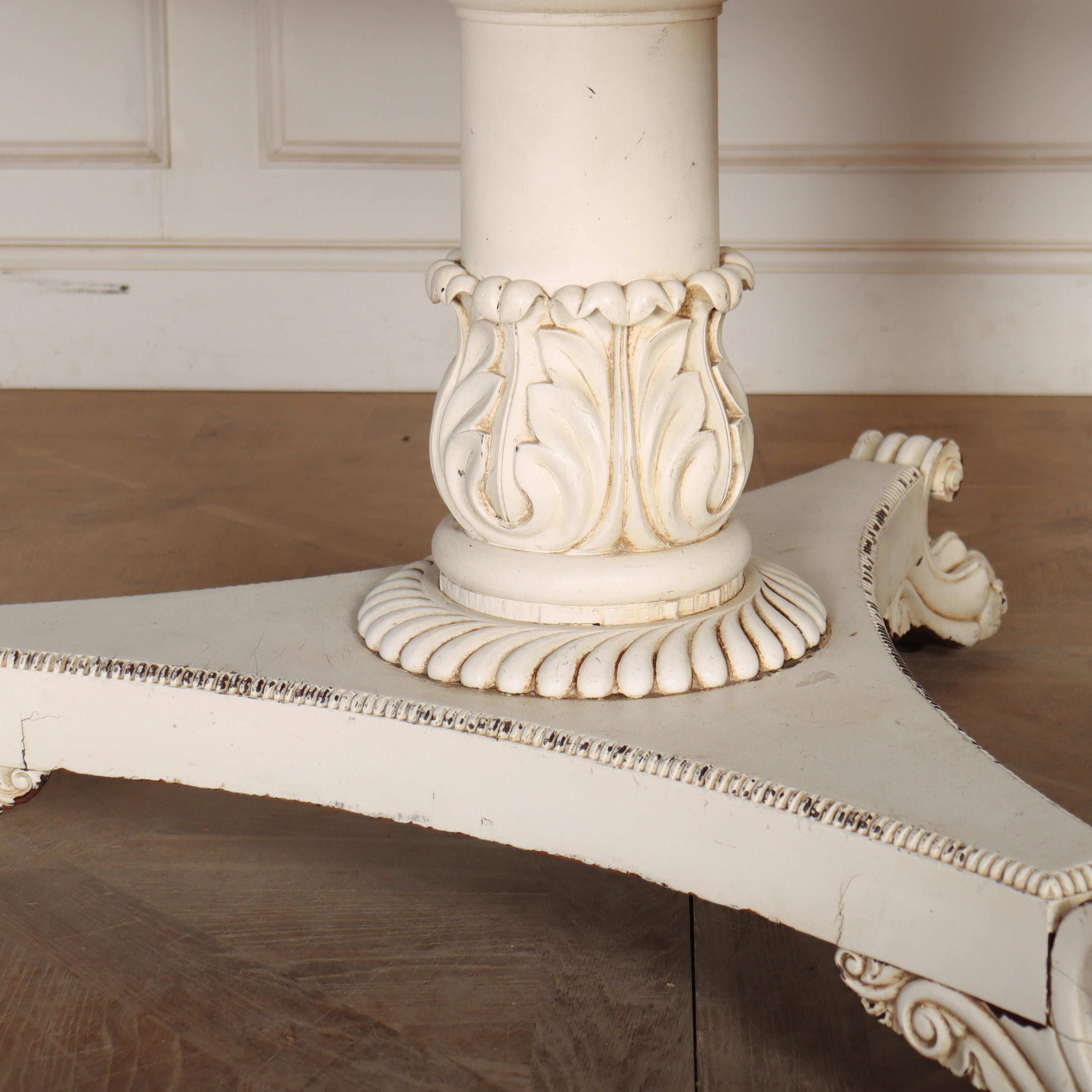 Anglais Table de petit déjeuner anglaise peinte en vente