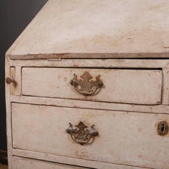 English Painted Bureau