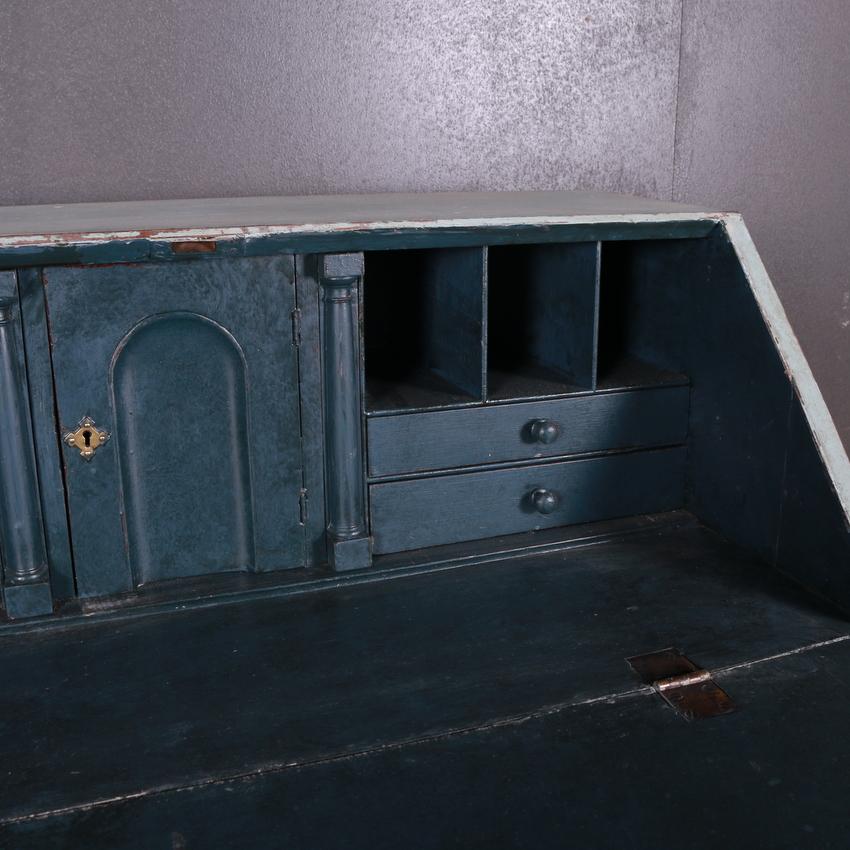 Georgian English Painted Bureau