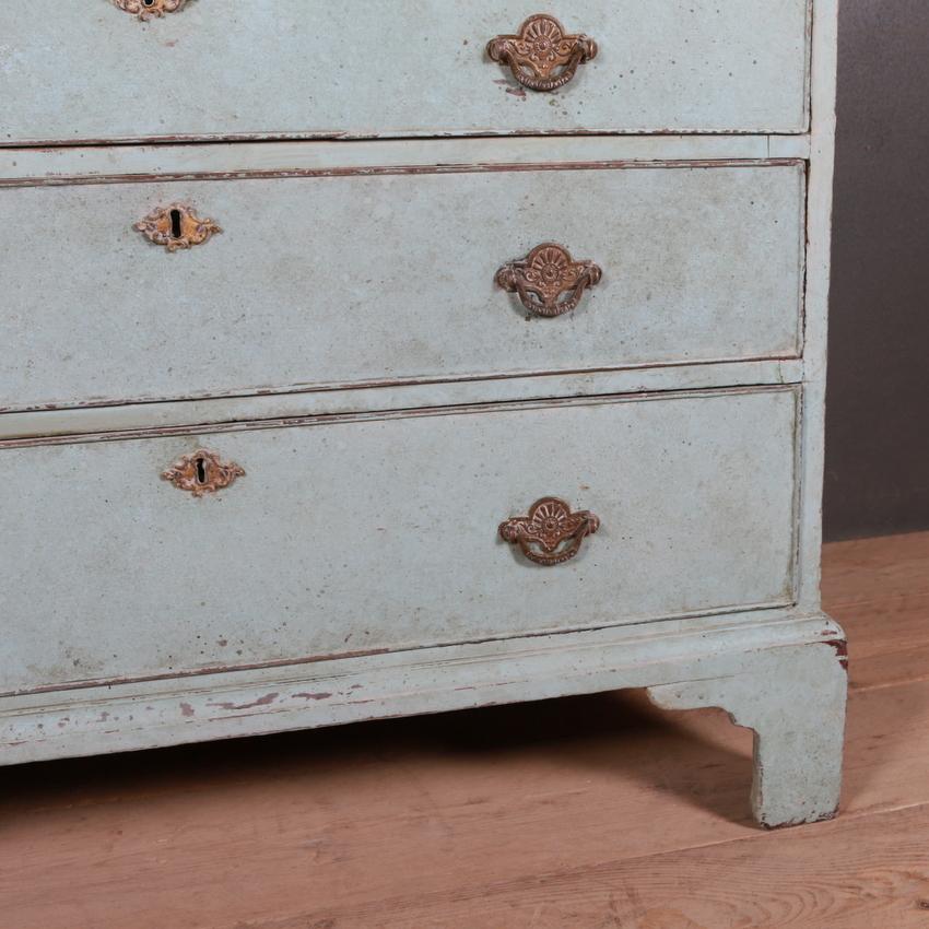English Painted Bureau 1