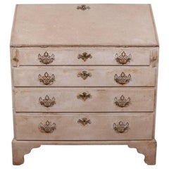 Antique English Painted Bureau