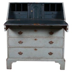 English Painted Bureau