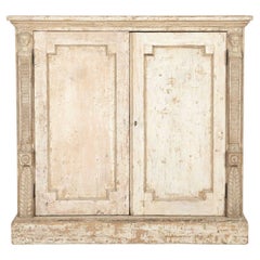English Painted Cabinet