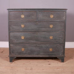 English Painted Chest of Drawers