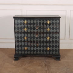 English Painted Chest of Drawers