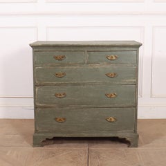 Commode anglaise peinte