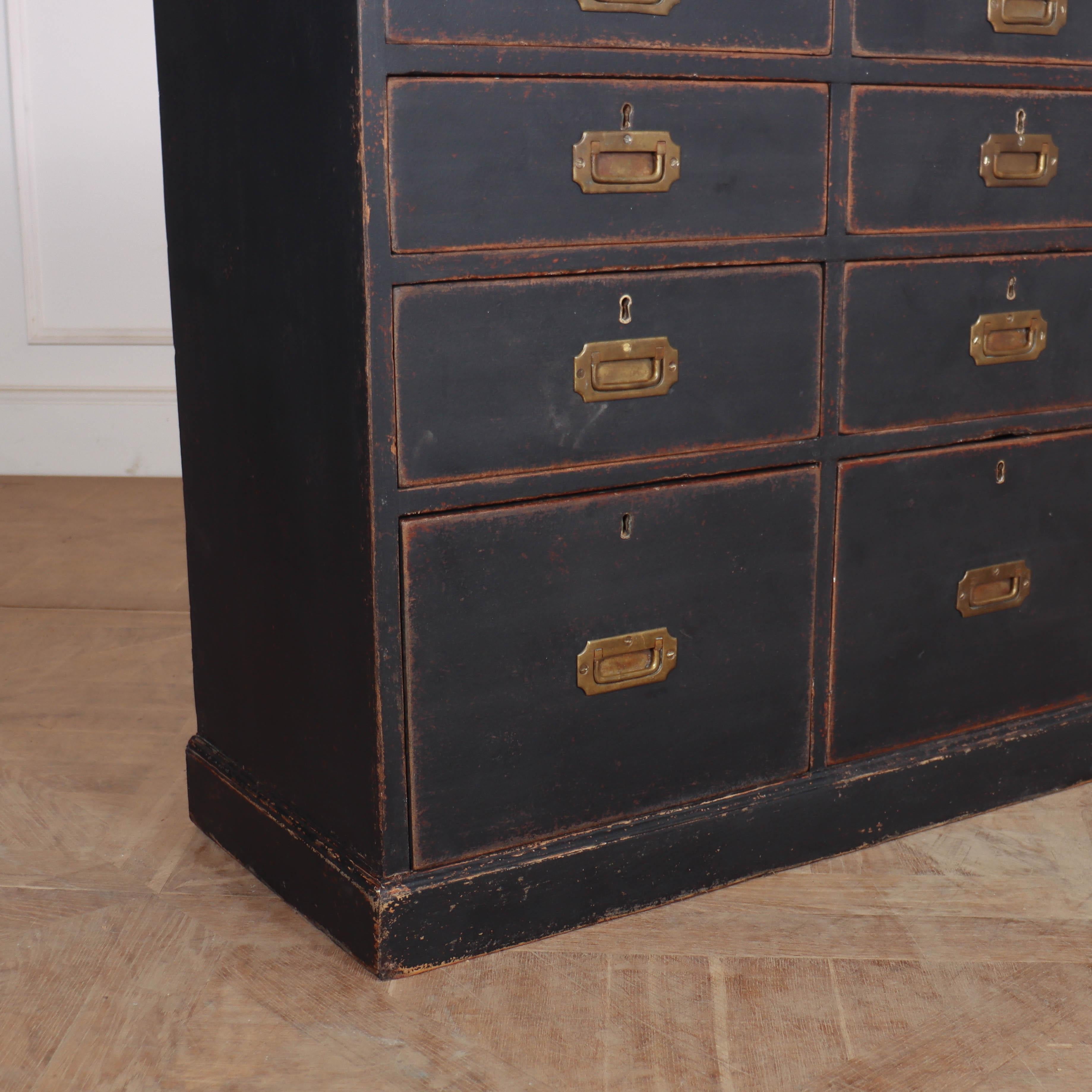 Victorian English Painted Chest of Drawers