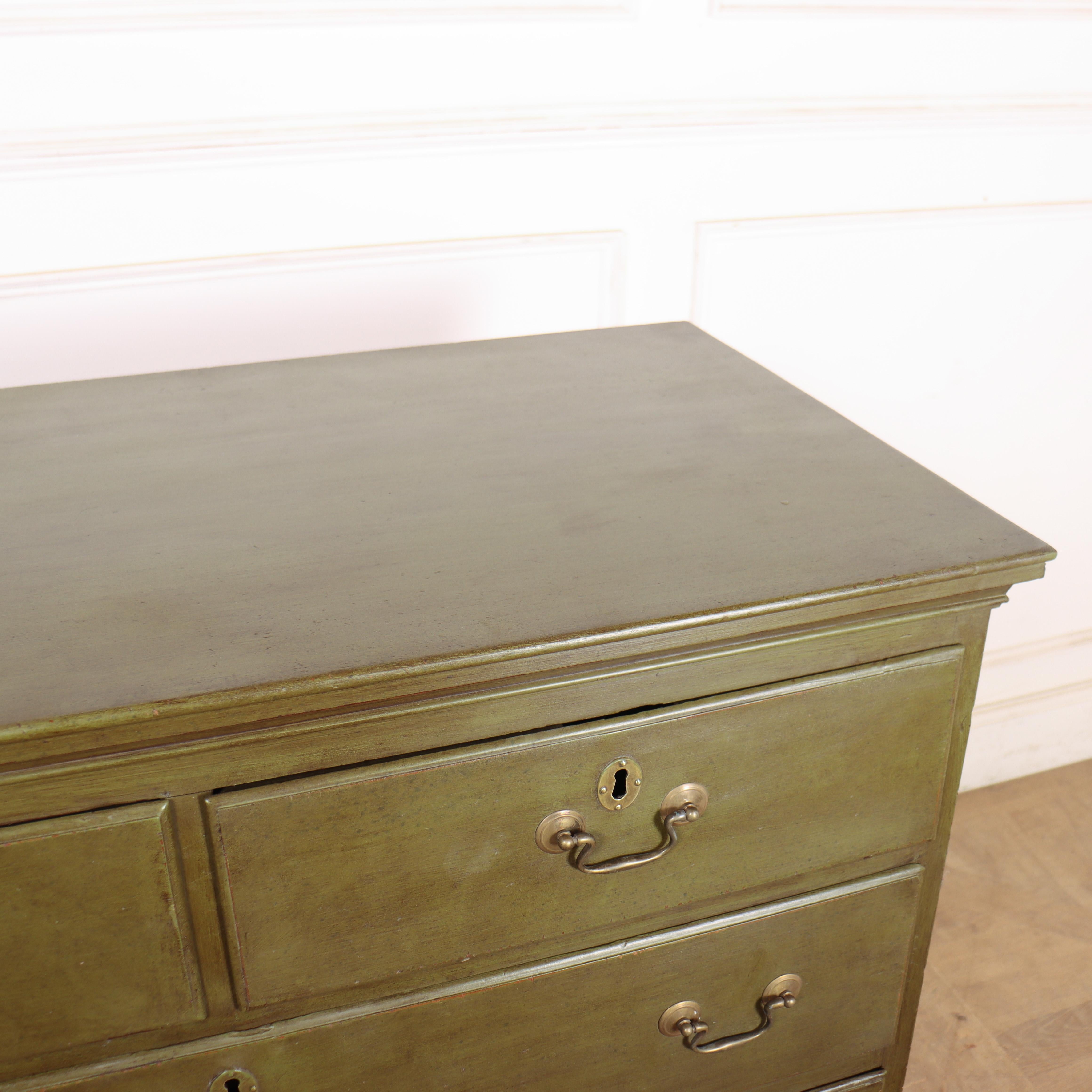 English Painted Chest of Drawers For Sale 2