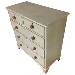 Antique English Painted Chest of Drawers