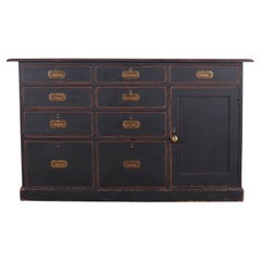 English Painted Chest of Drawers