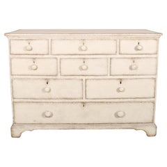 English Painted Chest of Drawers