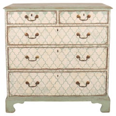 English Painted Chest of Drawers
