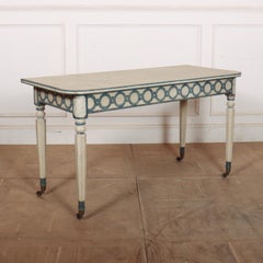 English Painted Console Table