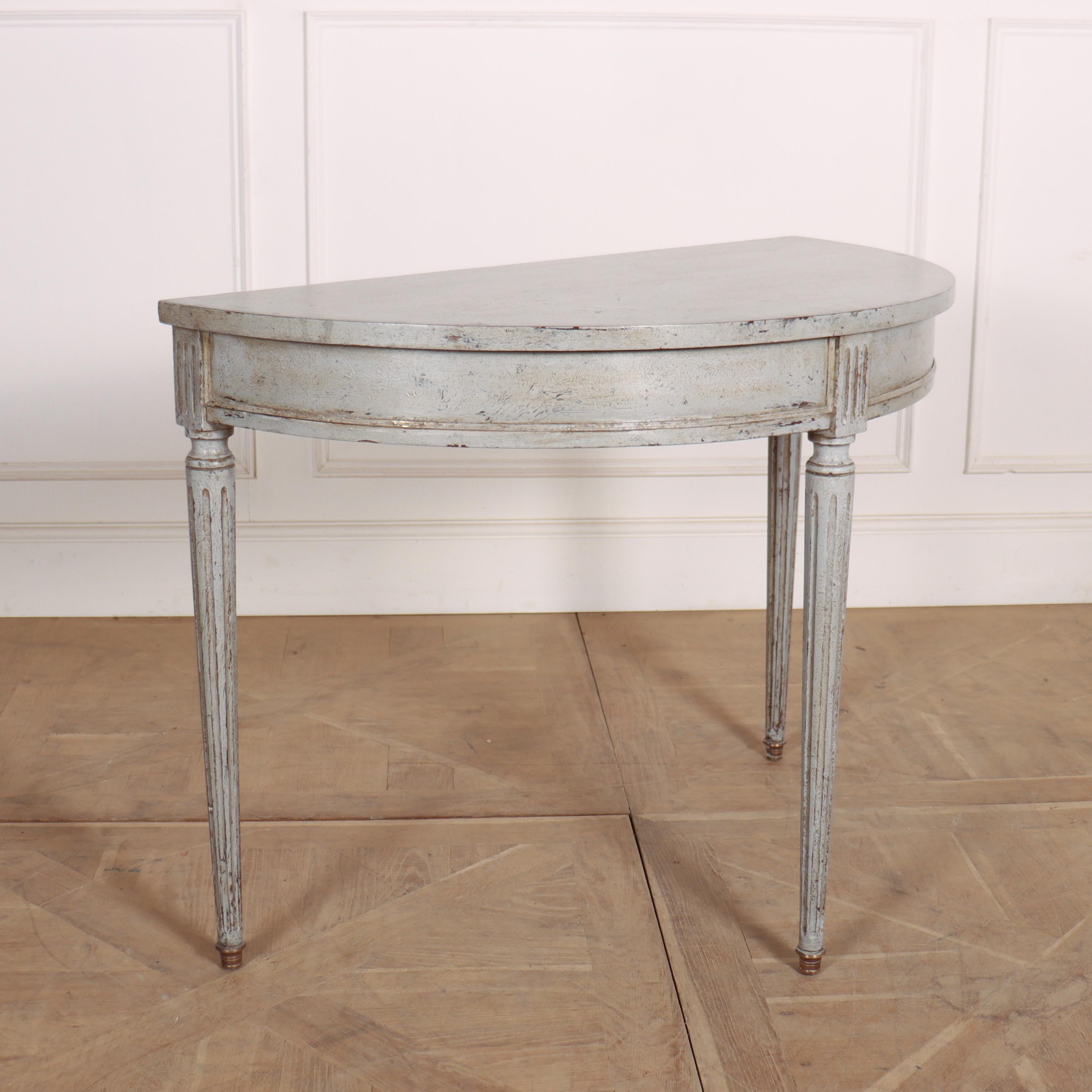 20th Century English Painted Console Table