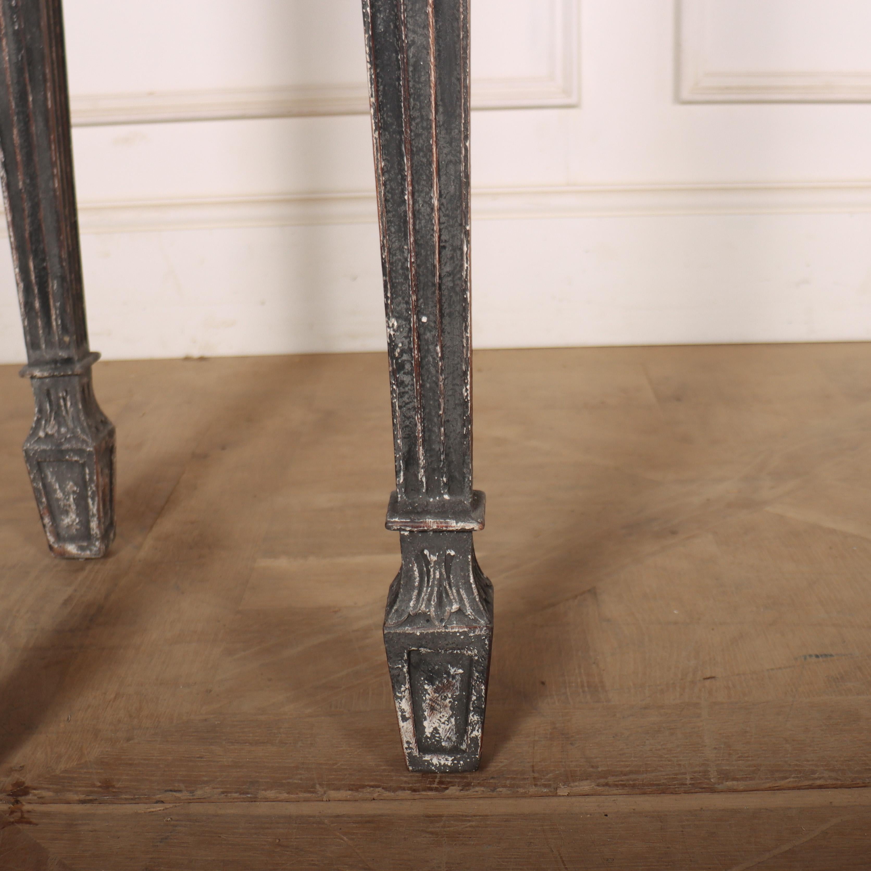 English Painted Console Table In Good Condition For Sale In Leamington Spa, Warwickshire