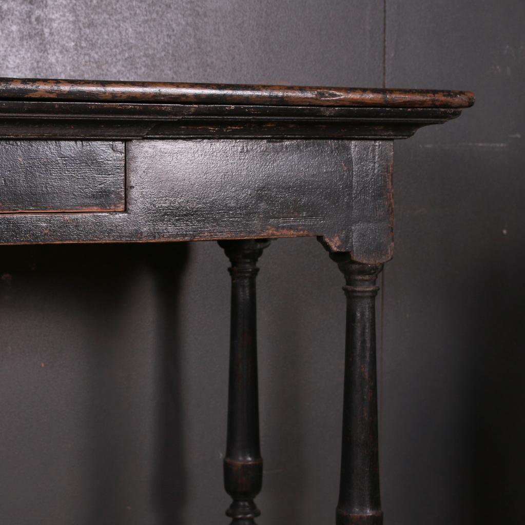 Pine English Painted Console Table