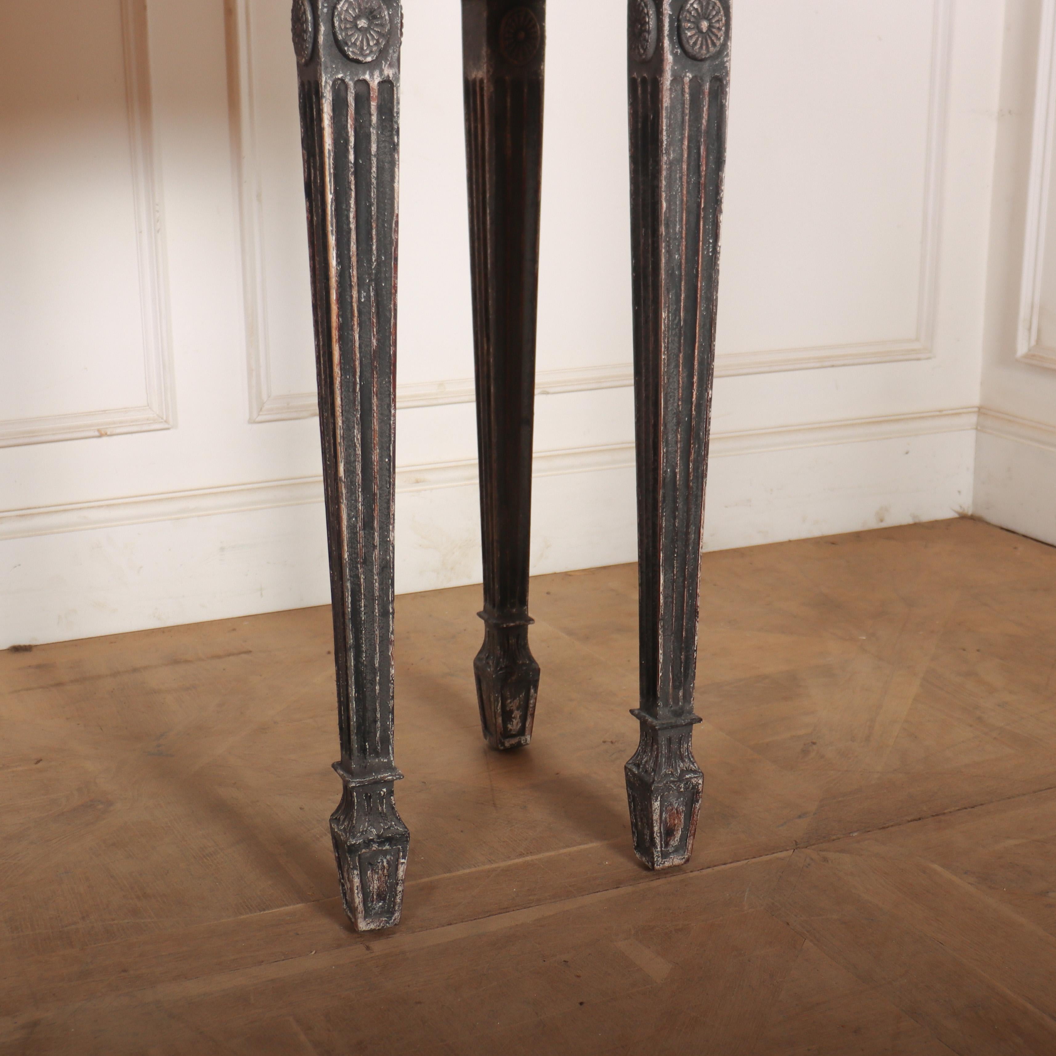 English Painted Console Table For Sale 1