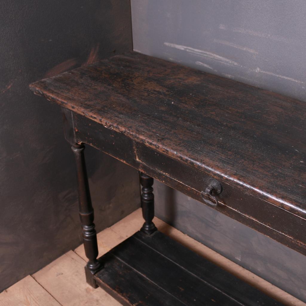 English Painted Console Table 2