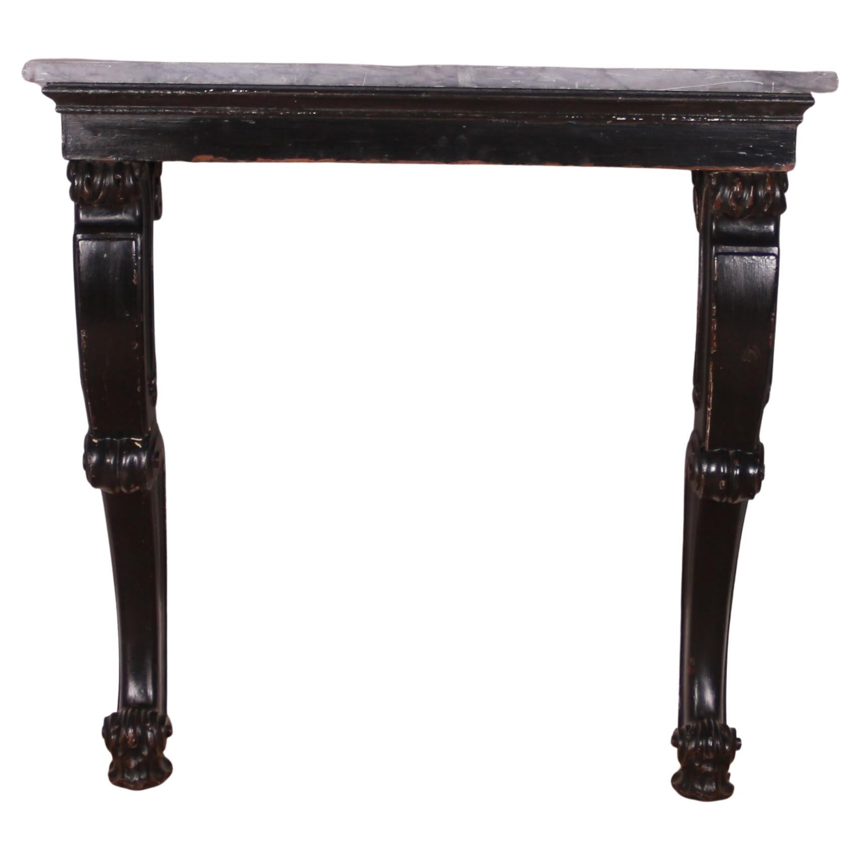 English Painted Console Table at 1stDibs
