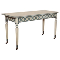 English Painted Console Table