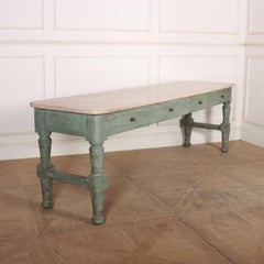 Englisch bemalter Konsolentisch / Sofatisch