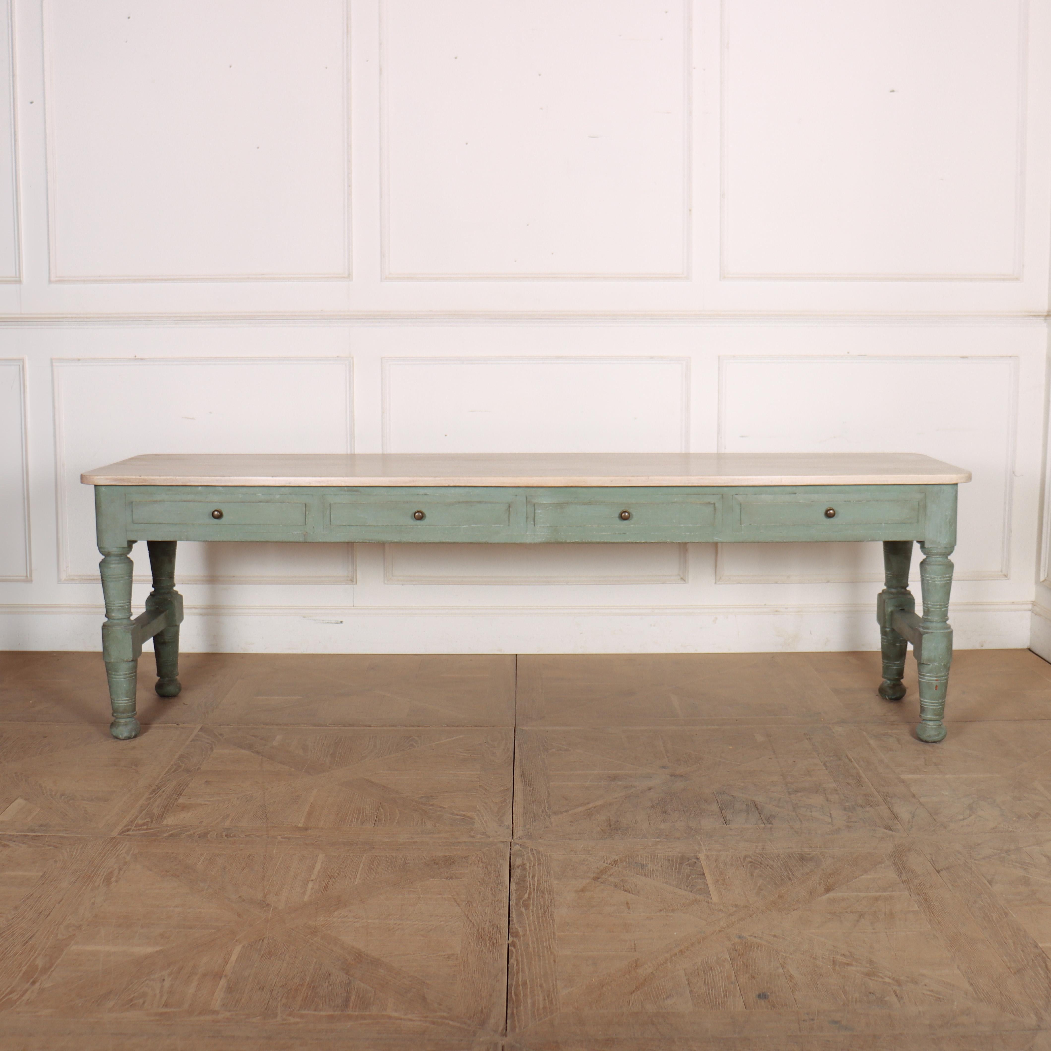 Consola pintada a la inglesa / Mesa de sofá Victoriano en venta
