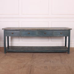 English Painted Country House Dresser Base