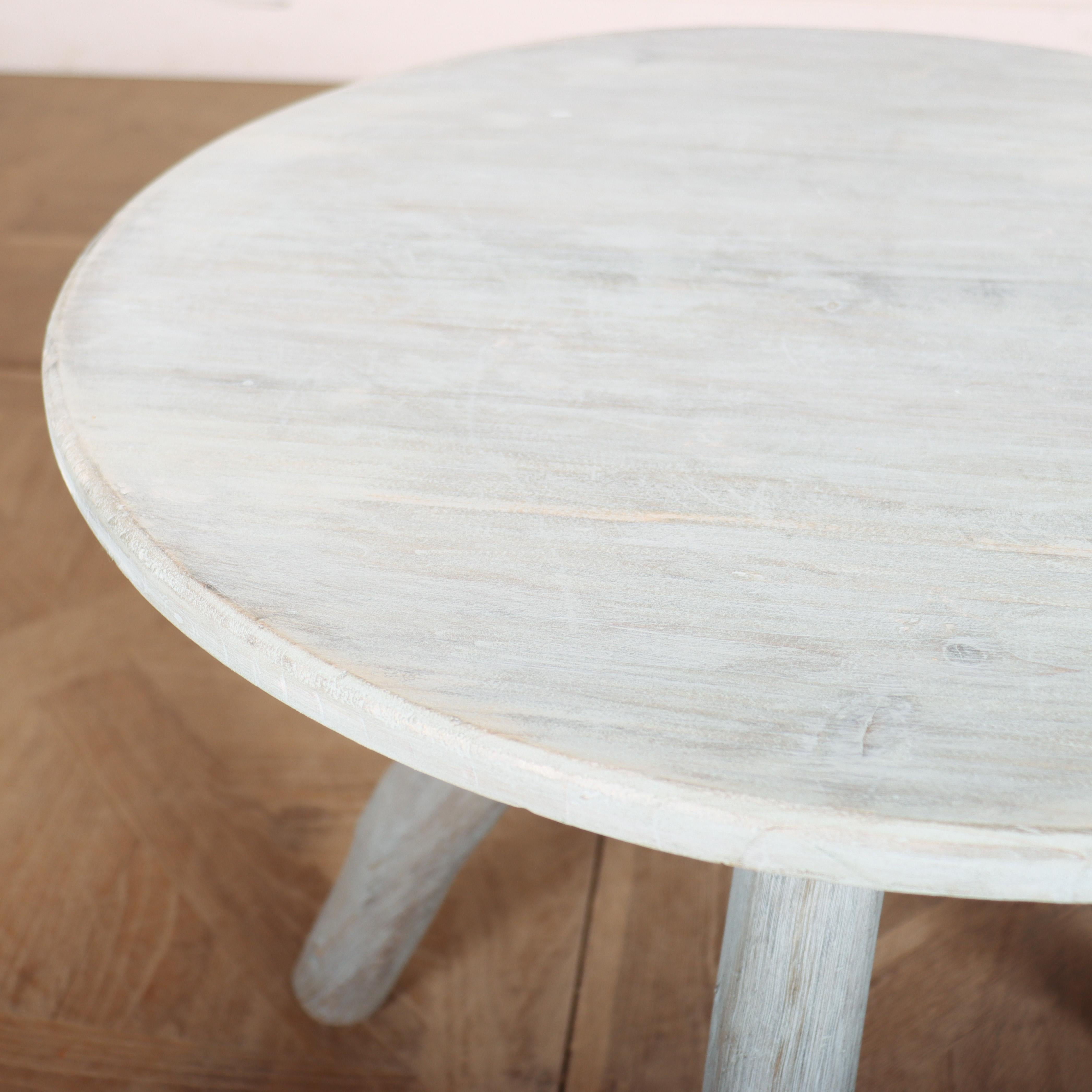 Victorian English Painted Cricket Table For Sale