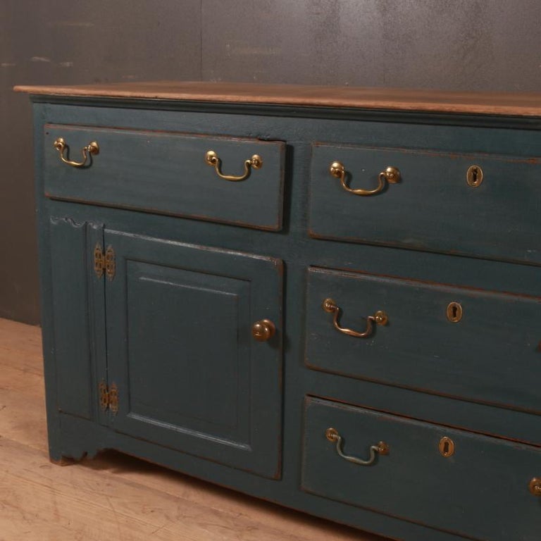 English Painted Dresser Base At 1stdibs