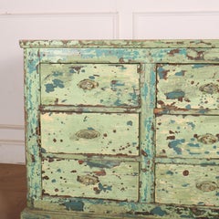 English Painted Dresser Base