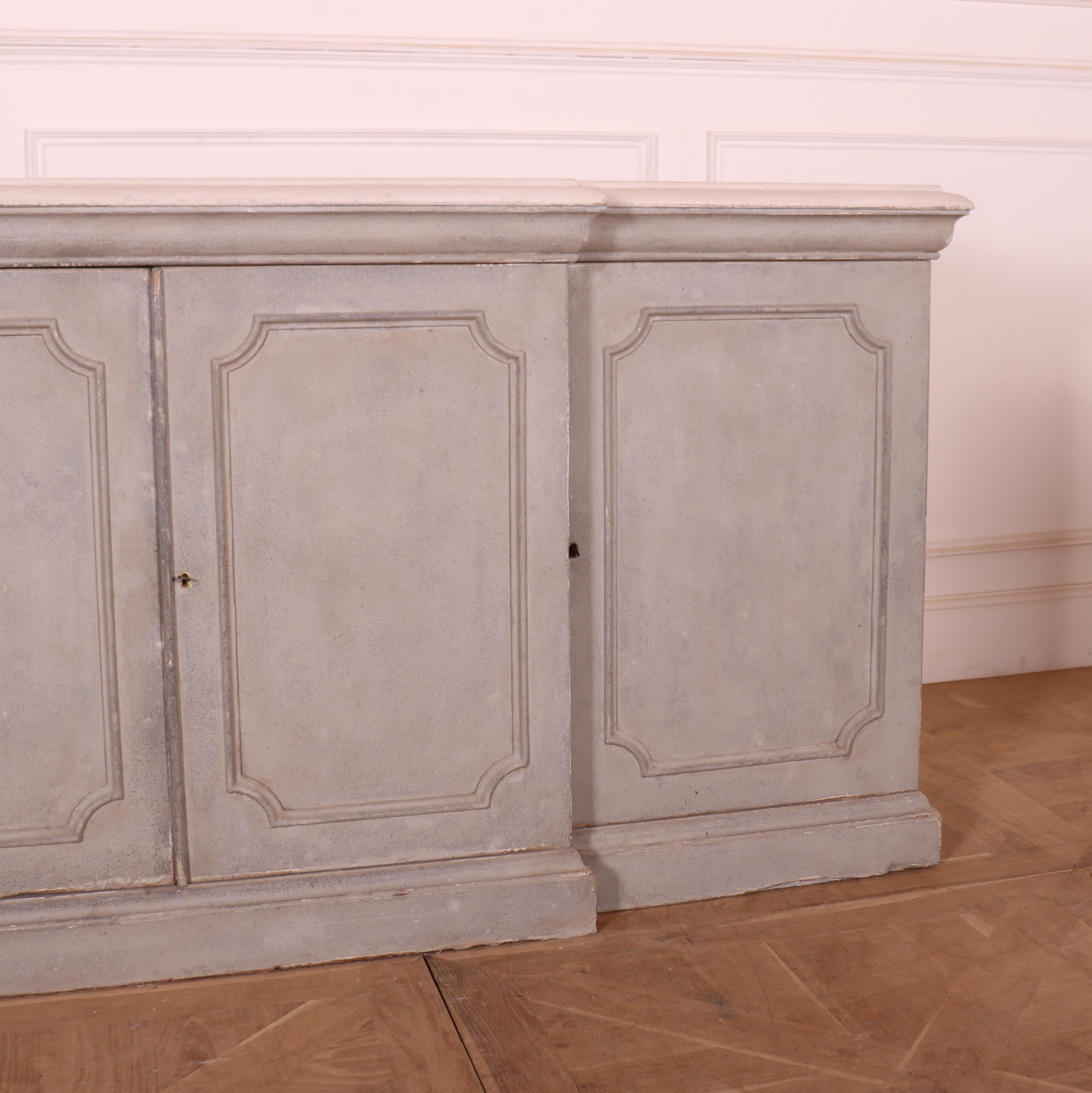 Early Victorian English Painted Dresser Base