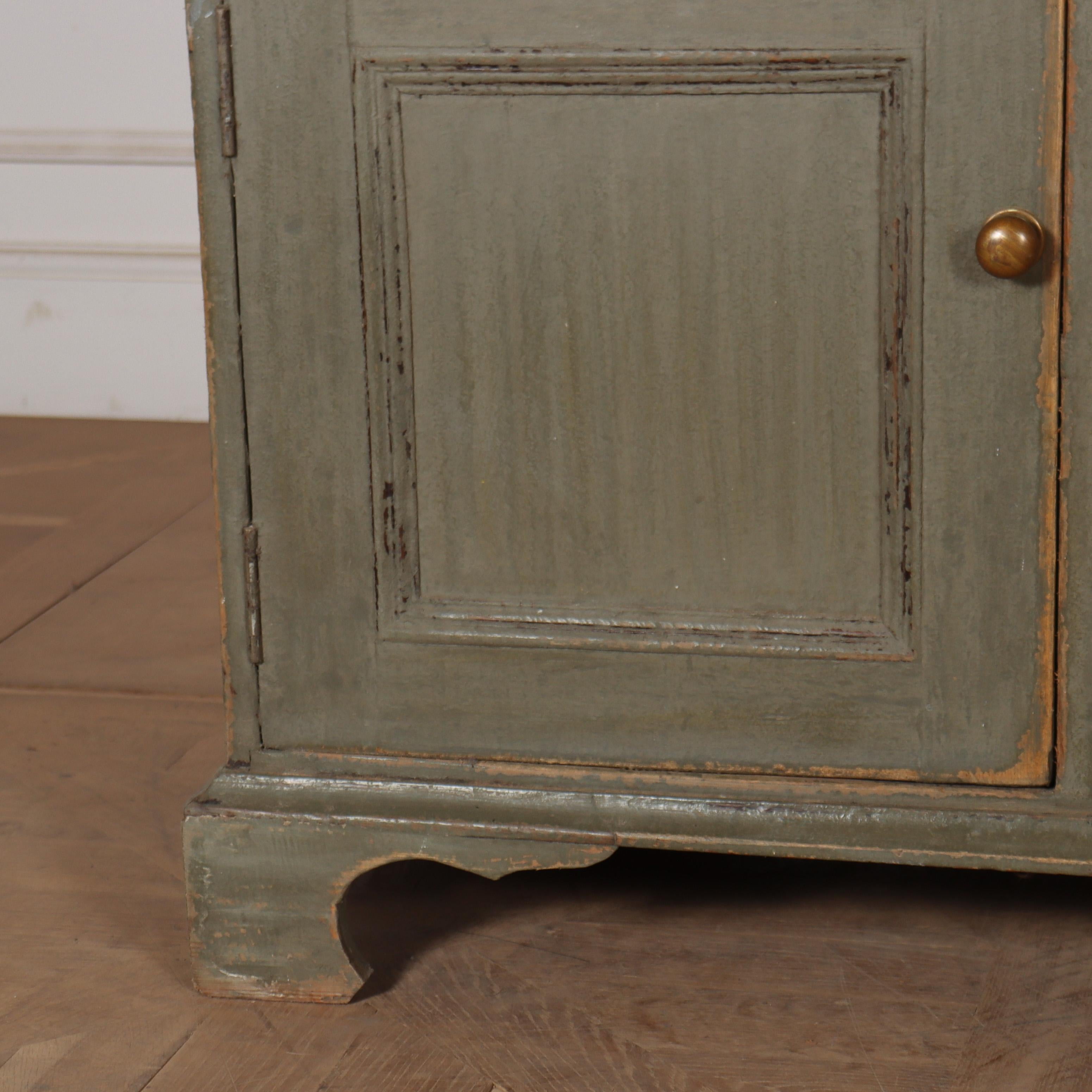 Victorian English Painted Dresser Base For Sale