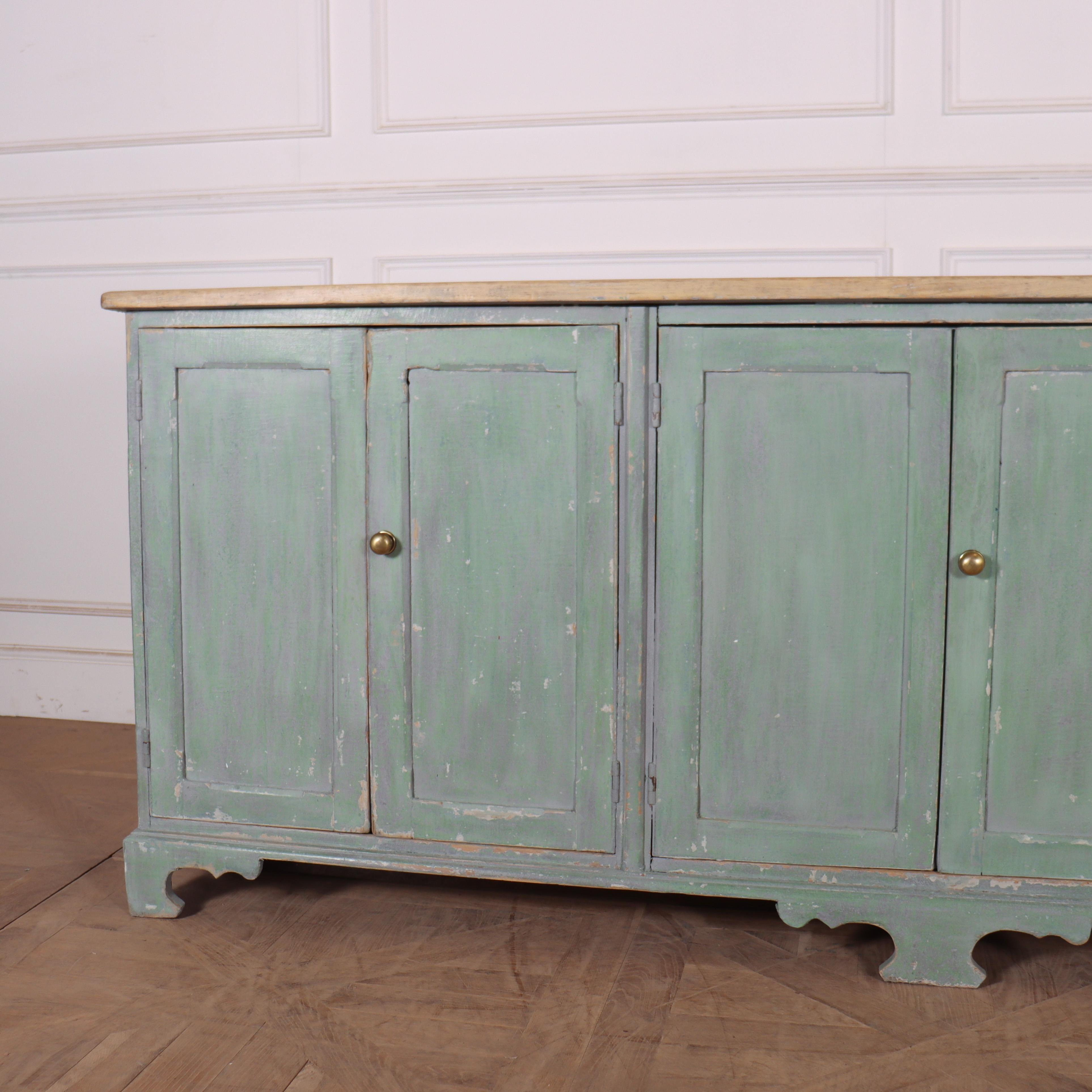 English Painted Dresser Base In Good Condition For Sale In Leamington Spa, Warwickshire