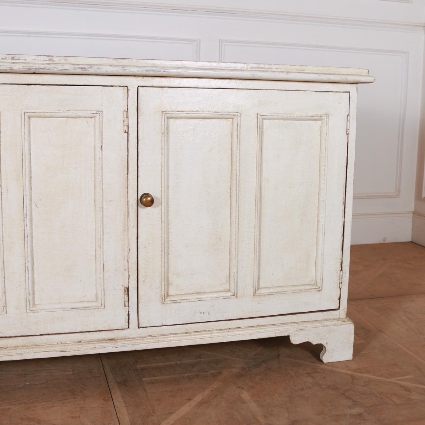 Contemporary English Painted Dresser Base For Sale