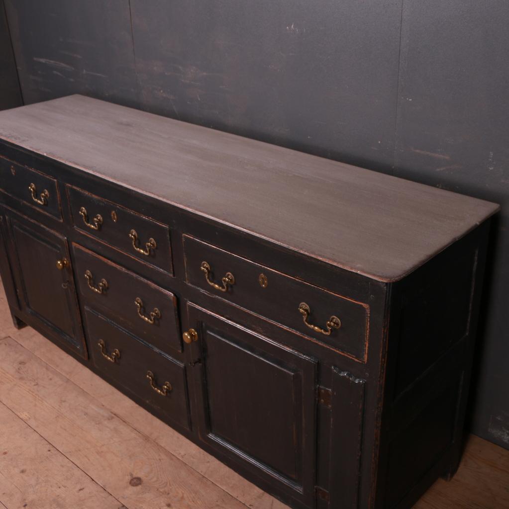 18th Century and Earlier English Painted Dresser Base